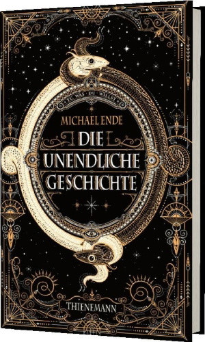 Buchcover und Innenansicht für das Buch: Die unendliche Geschichte