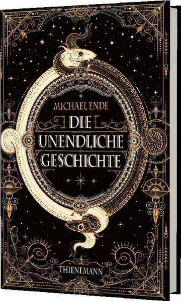 Buchcover und Innenansicht für das Buch: Die unendliche Geschichte