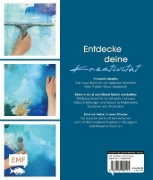Buchcover und Innenansicht für das Buch: Frei und fließend malen