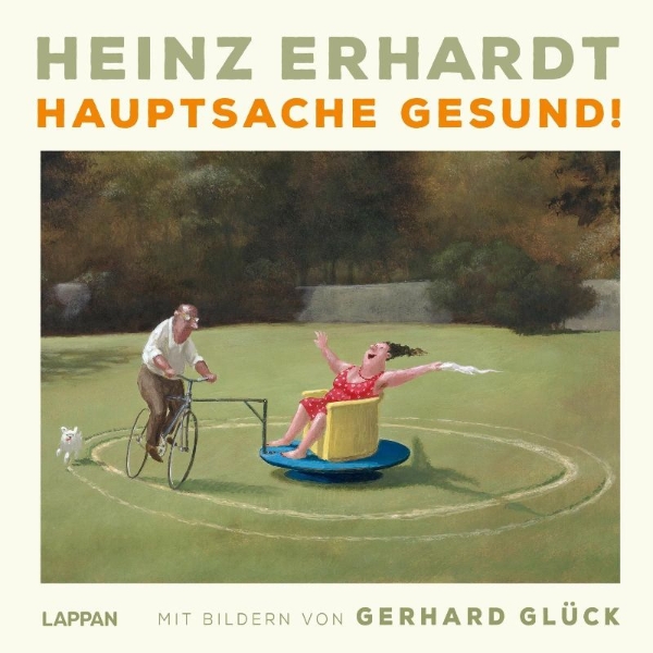 Buchcover und Innenansicht für das Buch: Heinz Erhardt: Hauptsache gesund!