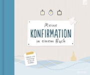 Buchcover und Innenansicht für das Buch: Meine Konfirmation in einem Buch