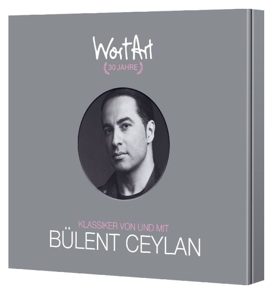 Buchcover und Innenansicht für das Buch: 30 Jahre WortArt - Klassiker von und mit Bülent Ceylan