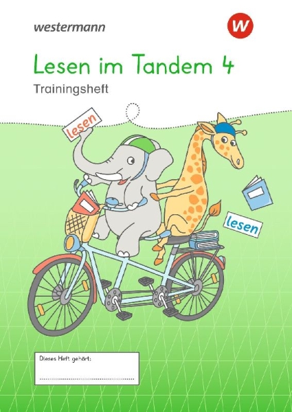 Buchcover und Innenansicht für das Buch: Westermann Unterrichtsmaterialien Grundschule. Lesen im Tandem 4