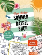 Buchcover und Innenansicht für das Buch: Das dicke Sommer-Rätselbuch