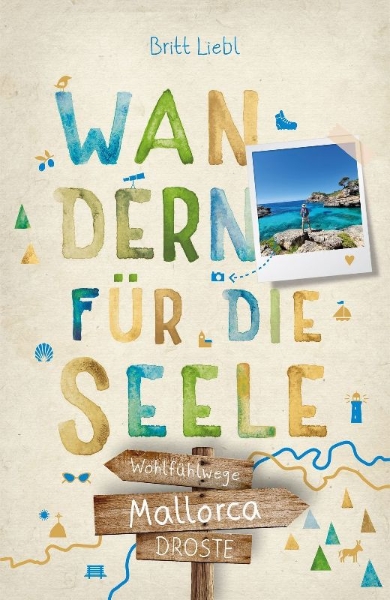 Buchcover und Innenansicht für das Buch: Mallorca. Wandern für die Seele
