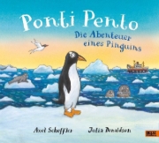 Buchcover und Innenansicht für das Buch: Jonty Gentoo. The Adventures of a Penguin