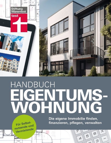 Buchcover und Innenansicht für das Buch: Handbuch Eigentumswohnung