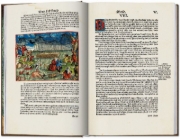 Buchcover und Innenansicht für das Buch: Die Luther-Bibel von 1534