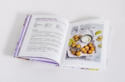 Buchcover und Innenansicht für das Buch: Airfryer Snacks