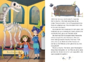 Buchcover und Innenansicht für das Buch: Henriette Huckepack - Hokus Pokus Fidibus, was ist da im Museum los?