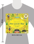 Buchcover und Innenansicht für das Buch: Story Orchestra: Peter and the Wolf