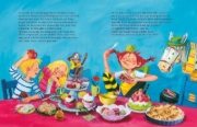 Buchcover und Innenansicht für das Buch: Das große Buch von Pippi Langstrumpf