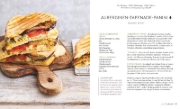 Buchcover und Innenansicht für das Buch: Überraschende Ideen für deinen Kontaktgrill