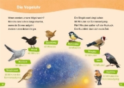 Buchcover und Innenansicht für das Buch: WAS IST WAS Erstes Lesen easy! Wie leben unsere Vögel?