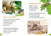 Buchcover und Innenansicht für das Buch: WAS IST WAS Erstes Lesen easy! Wie leben unsere Vögel?