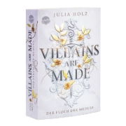 Buchcover und Innenansicht für das Buch: Villains Are Made (1). Der Fluch der Medusa