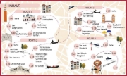 Buchcover und Innenansicht für das Buch: Für kleine Entdecker Venedig