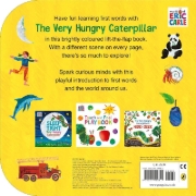 Buchcover und Innenansicht für das Buch: The Very Hungry Caterpillar's First 100 Words