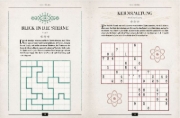 Buchcover und Innenansicht für das Buch: EUREKA! Logic Puzzzles for really smart people