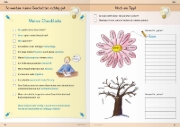 Buchcover und Innenansicht für das Buch: Ich kann Geschichten schreiben Teil 1 und 2 im Set - 2 Schülerarbeitshefte für die 2. bis 4. Klasse