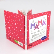 Buchcover und Innenansicht für das Buch: Mama, ich habe ein Buch für dich geschrieben - Version für Kinder