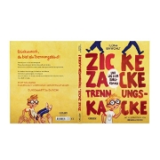 Buchcover und Innenansicht für das Buch: Zicke zacke Trennungskacke - und wie du da durchkommst