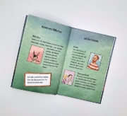 Buchcover und Innenansicht für das Buch: Grimm und Möhrchen machen das Seepferdchen