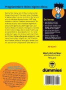 Buchcover und Innenansicht für das Buch: Eigene Chatbots programmieren für Dummies Junior