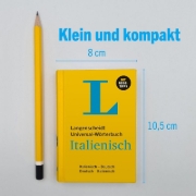 Buchcover und Innenansicht für das Buch: Langenscheidt Universal-Wörterbuch Italienisch