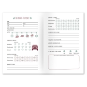 Buchcover und Innenansicht für das Buch: Beifahrer-Gästebuch zum 18. Geburtstag - Girls Edition - Kreatives Auto-Gästebuch für Fahranfänger, Führerschein & Neues Auto