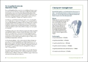 Buchcover und Innenansicht für das Buch: Fit, schmerzfrei und gesund bis ins hohe Alter