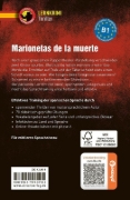 Buchcover und Innenansicht für das Buch: Marionetas de la muerte