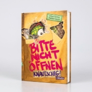 Buchcover und Innenansicht für das Buch: Bitte nicht öffnen 9: Knautschig!