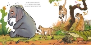 Buchcover und Innenansicht für das Buch: LESEMAUS 203: Elefant will durch die Wand
