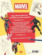 Buchcover und Innenansicht für das Buch: Marvel. So zeichnest du deine Lieblingscharaktere