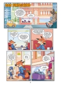 Buchcover und Innenansicht für das Buch: The new adventures of ... Zootopia 2