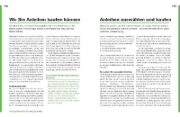 Buchcover und Innenansicht für das Buch: Alles über Zinsanlagen