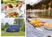 Buchcover und Innenansicht für das Buch: Vanlife Cooking
