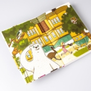 Buchcover und Innenansicht für das Buch: Die Schule der magischen Tiere 12: Voll das Chaos!