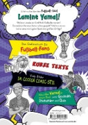 Buchcover und Innenansicht für das Buch: Fußball-Stars - Alles über Yamal. Vom Fußball-Talent zum Megastar