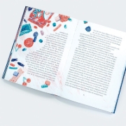Buchcover und Innenansicht für das Buch: Himmelwärts