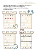 Buchcover und Innenansicht für das Buch: Mein Rätselblock Deutsch 4. Klasse