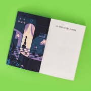Buchcover und Innenansicht für das Buch: At Bertram's Hotel