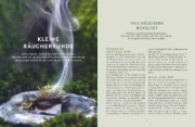 Buchcover und Innenansicht für das Buch: Räuchermomente im Jahreskreis