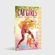 Buchcover und Innenansicht für das Buch: CAT GIRLS Band 1 - Nice to miez you