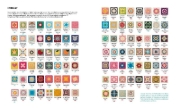 Buchcover und Innenansicht für das Buch: Ultimate Granny Square Sourcebook: 100 Contemporary Motifs to Mix and Match