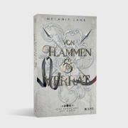 Buchcover und Innenansicht für das Buch: Von Flammen & Verrat (Die Geschichte der Anderswelt 2)