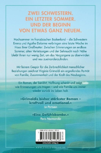 Buchcover und Innenansicht für das Buch: Une belle vie