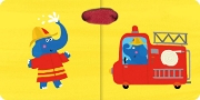 Buchcover und Innenansicht für das Buch: Kleine bunte Welt - Tierkinder & Tatütata