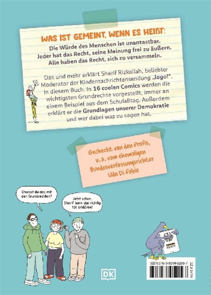 Buchcover und Innenansicht für das Buch: Kennst du deine Rechte?